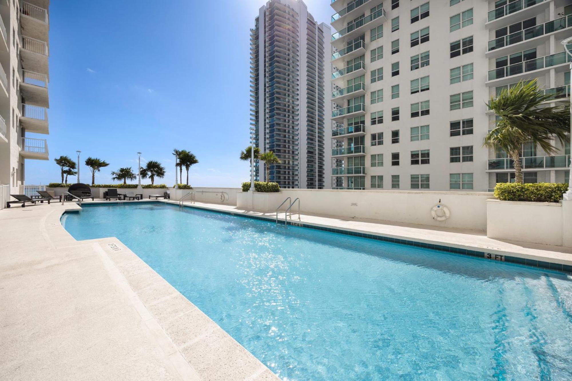 Two Bedroom Oceanview Apartment In Brickell 迈阿密 外观 照片