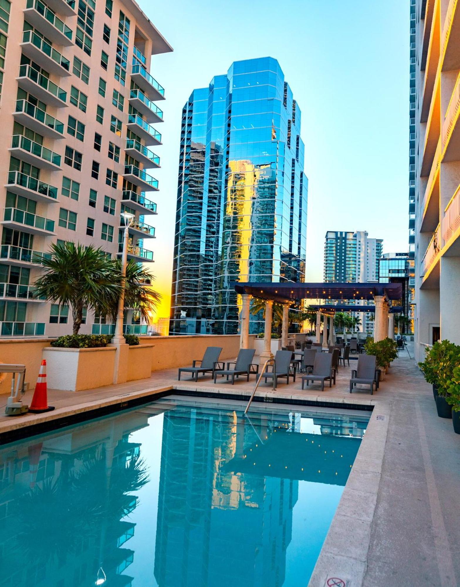 Two Bedroom Oceanview Apartment In Brickell 迈阿密 外观 照片