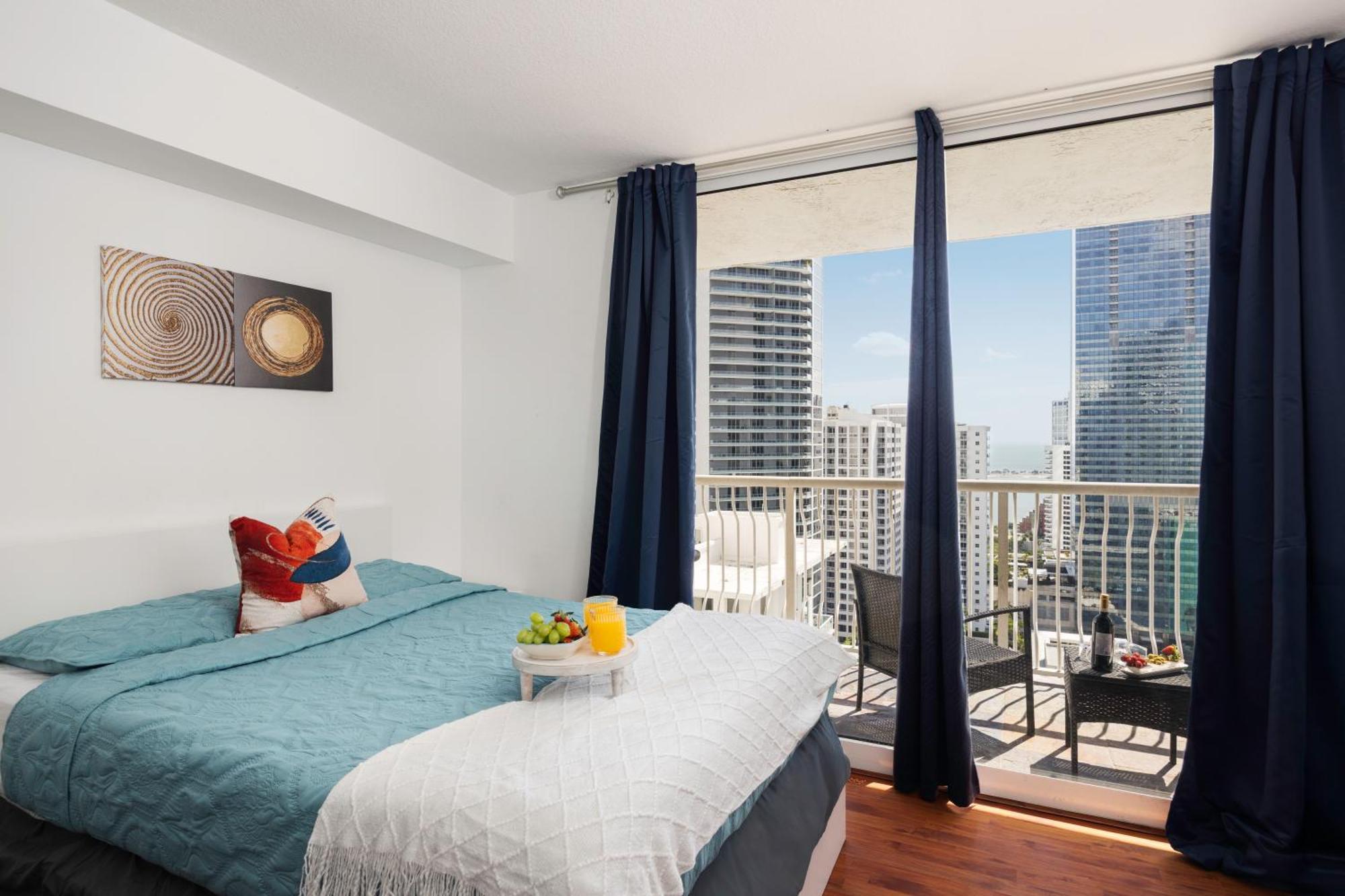 Two Bedroom Oceanview Apartment In Brickell 迈阿密 外观 照片